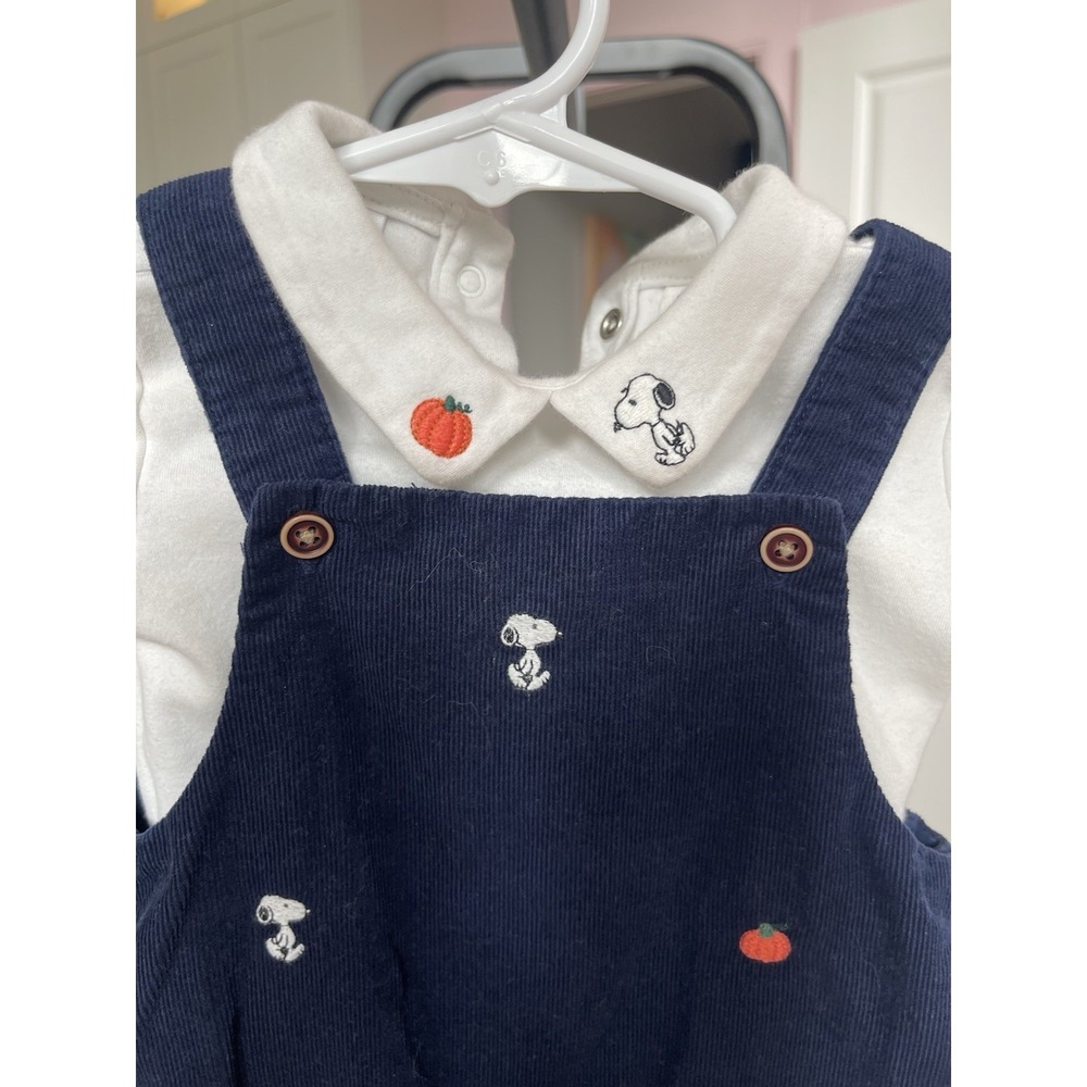 Janie and Jack Halloween/Thanksgiving Charlie Brown Pumpkin Outfit 6-12